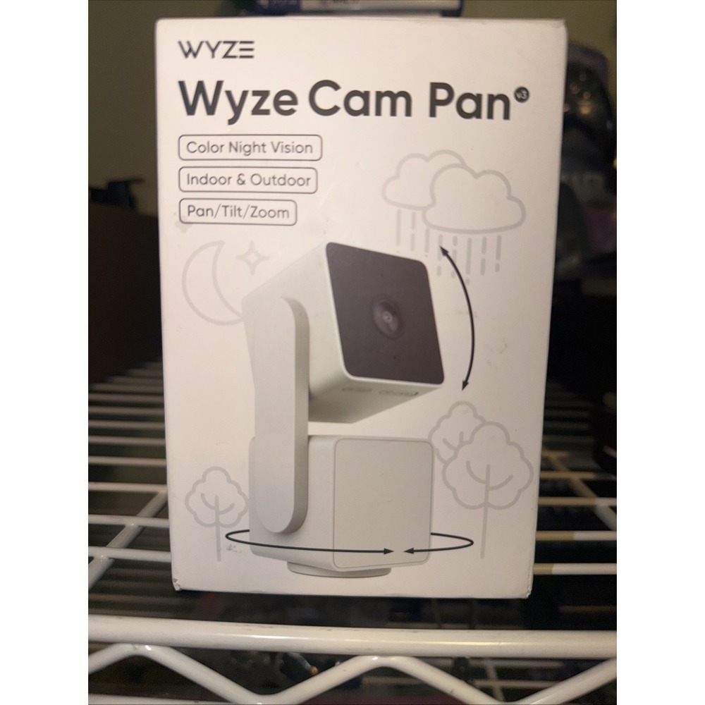WYZE Cam Pan v3 Indoor/Outdoor IP65-Rated 1080p Pan/Tilt/Zoom Wi-Fi Smart Home‎
